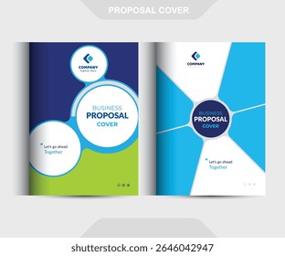 Corporate Business Proposal Cover Design Template Concepts