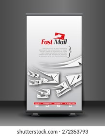 Corporate Business Roll Up Banner Design