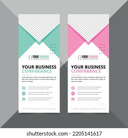 Corporate Business Roll Up  Banner Layout 