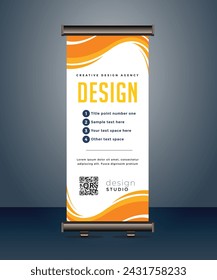 negocio corporativo roll up banner stand pull up banner x plantilla de banner