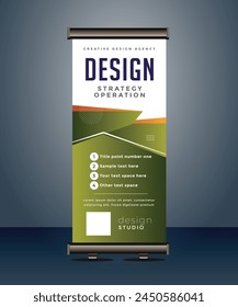 corporate business roll up banner standee pull up banner x banner template