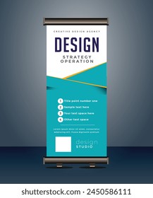 corporate business roll up banner standee pull up banner x banner template