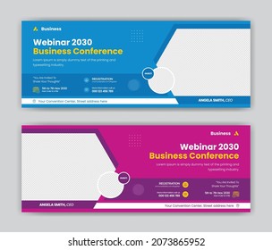 Corporate business social media cover template Design. web banner template. Editable Post Template Social Media Banners. Social Media Promotion banner design Template.