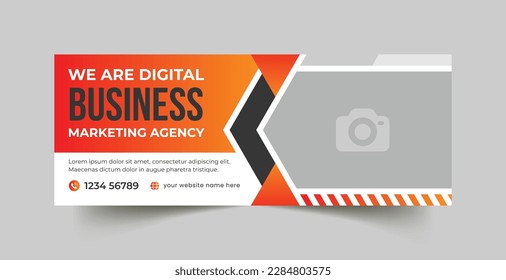 Corporate business social 
media cover template professional business social cover design Creative shape design