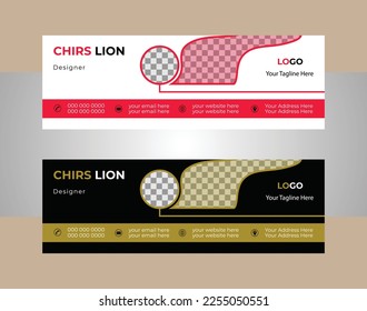 Corporate business social media design