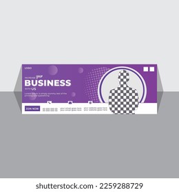 Corporate business social media design Facebook cover template. Modern and creative cover banner . Creative cover banner layout. Professional page cover banner. 