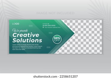 Corporate business social media post design for your business company