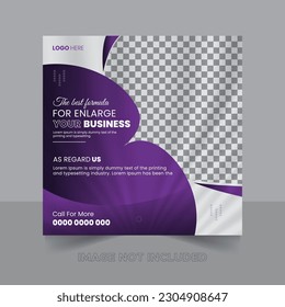 Corporate Business Social Media Post Design