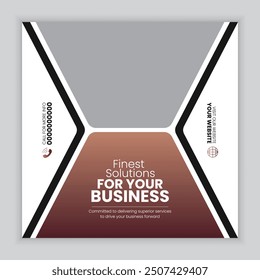 Corporate Business Social Media Post Design, Facebook, Instagram, Digital Marketing Agency Template Design