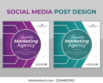 Corporate Business Social Media Post Design