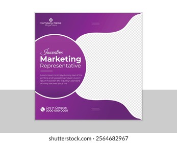 Corporate Business Social Media Post Design