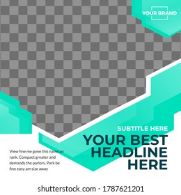 Corporate business social media template