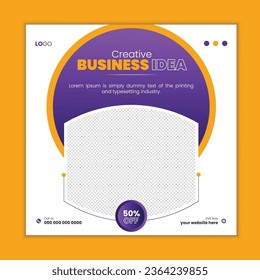 Corporate Business Social media template for digital marketing and business sale promo or web banner template for boost your business.