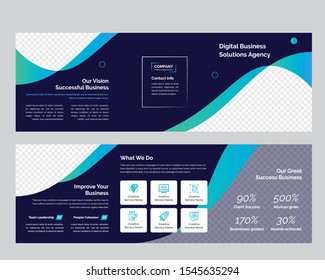 Corporate Business Square Trifold Brochure