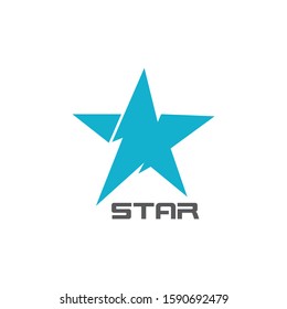 Corporate business star logo vector icon concept illustration