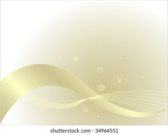 Corporate Business Technology Background - Gold vector