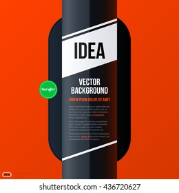 Corporate business text background template. Useful for presentations and advertising.