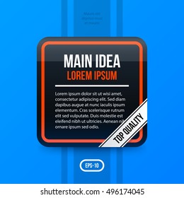 Corporate business text background template. Useful for presentations and advertising.