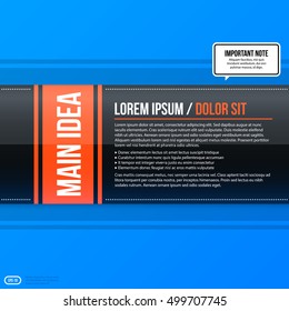 Corporate business text background template. Useful for presentations and advertising.