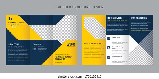 Diseño de folletos multiplicidad empresarial	