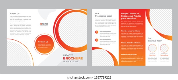 Corporate Business Trifold Brochure Template