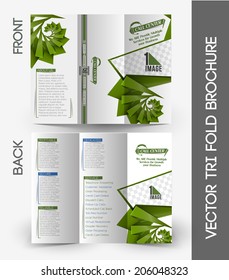 Corporate Business Tri-Fold Mock up & Brochure Design 