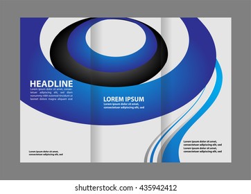 Corporate Business Tri-Fold Mock up & Brochure Design

