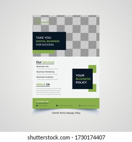 Corporate und Business-Vektordesign, Flyer und Plakate und Broschüren und Pamphlet-Layout-Vorlage mit Farbhintergrund