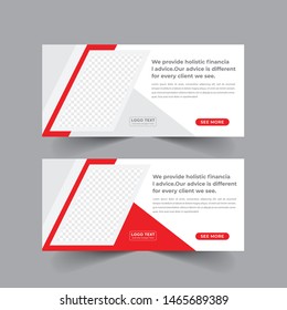 corporate business web banner template 