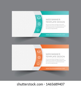 corporate business web banner template 