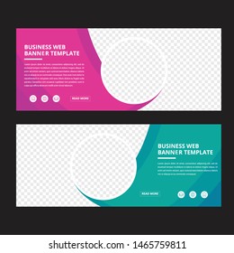 corporate business web banner template