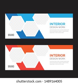 corporate business web banner template