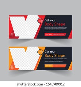 corporate business web banner template