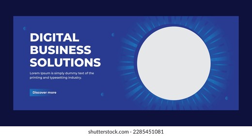 corporate business web banner template