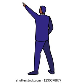 Corporate businessman design