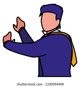 Corporate businessman design