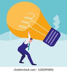 Corporate businessman design