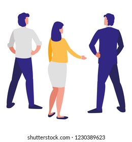 Corporate businesspeople design