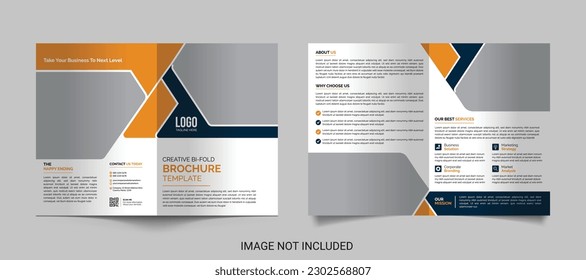 Corporate By-Fold Brochure Design Template