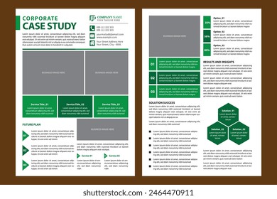 Corporate Case Study Template Design