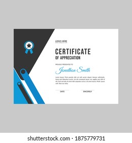 Corporate Certificate Template layout design