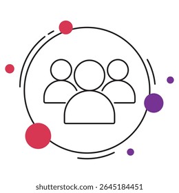 ícone Cidadania Corporativa, Capacitando Comunidades através de Negócios Responsáveis, Gerando Impacto O Papel da Cidadania Corporativa Hoje, vetor