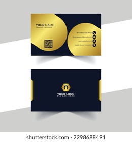 corporate clean style modern business card template

