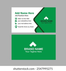 corporate clean style modern business card template