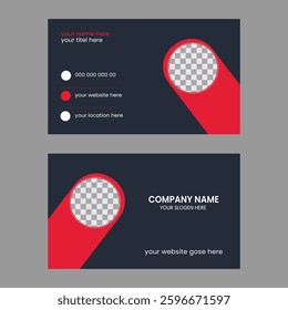 corporate clean-style modern business card template, Abstract Vector Yellow and Blue Curved Business Card Template, can be used for business designs, presentation designs, or any suitable designs
