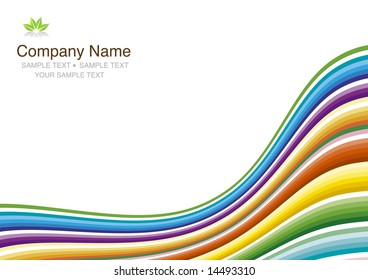 Corporate color background - vector illustration