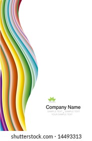 Corporate color background - vector illustration