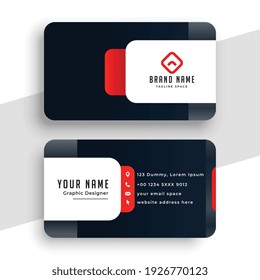 corporate company business card modern design