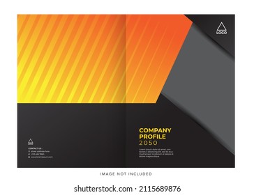 corporate company profile, annual report cover 