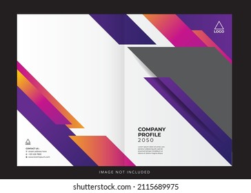 corporate company profile, annual report cover 